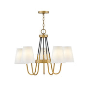 Hinkley - 37385HB - LED Chandelier - Aston - Heritage Brass