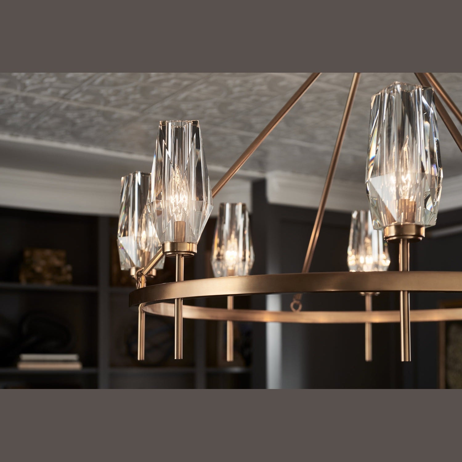 Hinkley - 38258HB - LED Chandelier - Ana - Heritage Brass