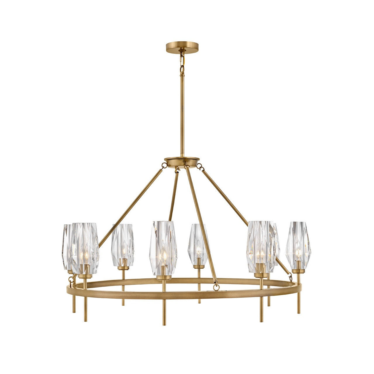 Hinkley - 38258HB - LED Chandelier - Ana - Heritage Brass