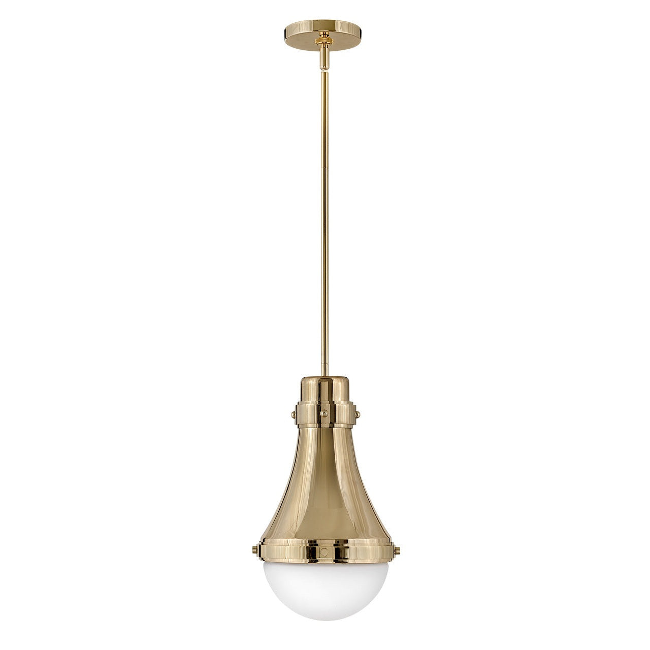 Hinkley - 39057BBR - LED Pendant - Oliver - Bright Brass