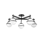 Hinkley - 39674BK - LED Semi-Flush Mount - Hollis - Black
