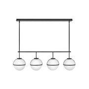 Hinkley - 39675BK - LED Linear Chandelier - Hollis - Black