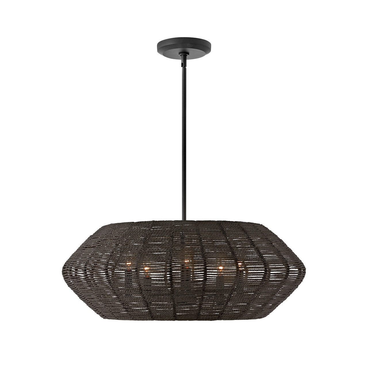 Hinkley - 40384BLK - LED Chandelier - Luca - Black