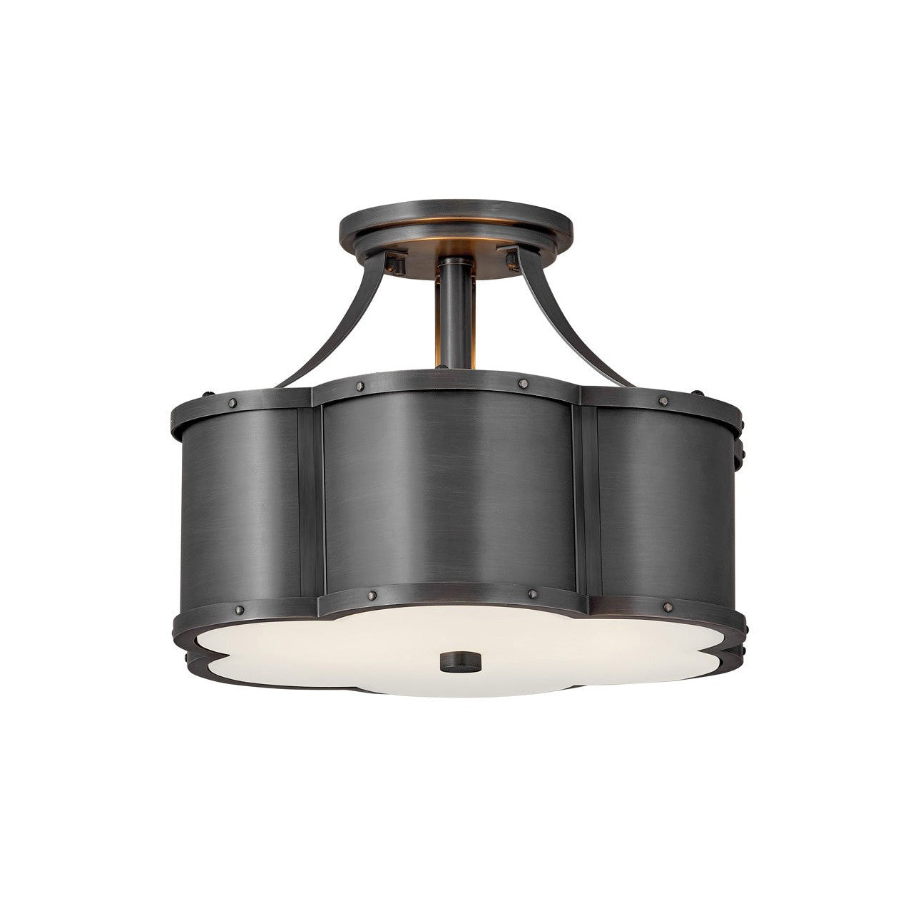 Hinkley - 4443BLB - LED Foyer Pendant - Chance - Blackened Brass