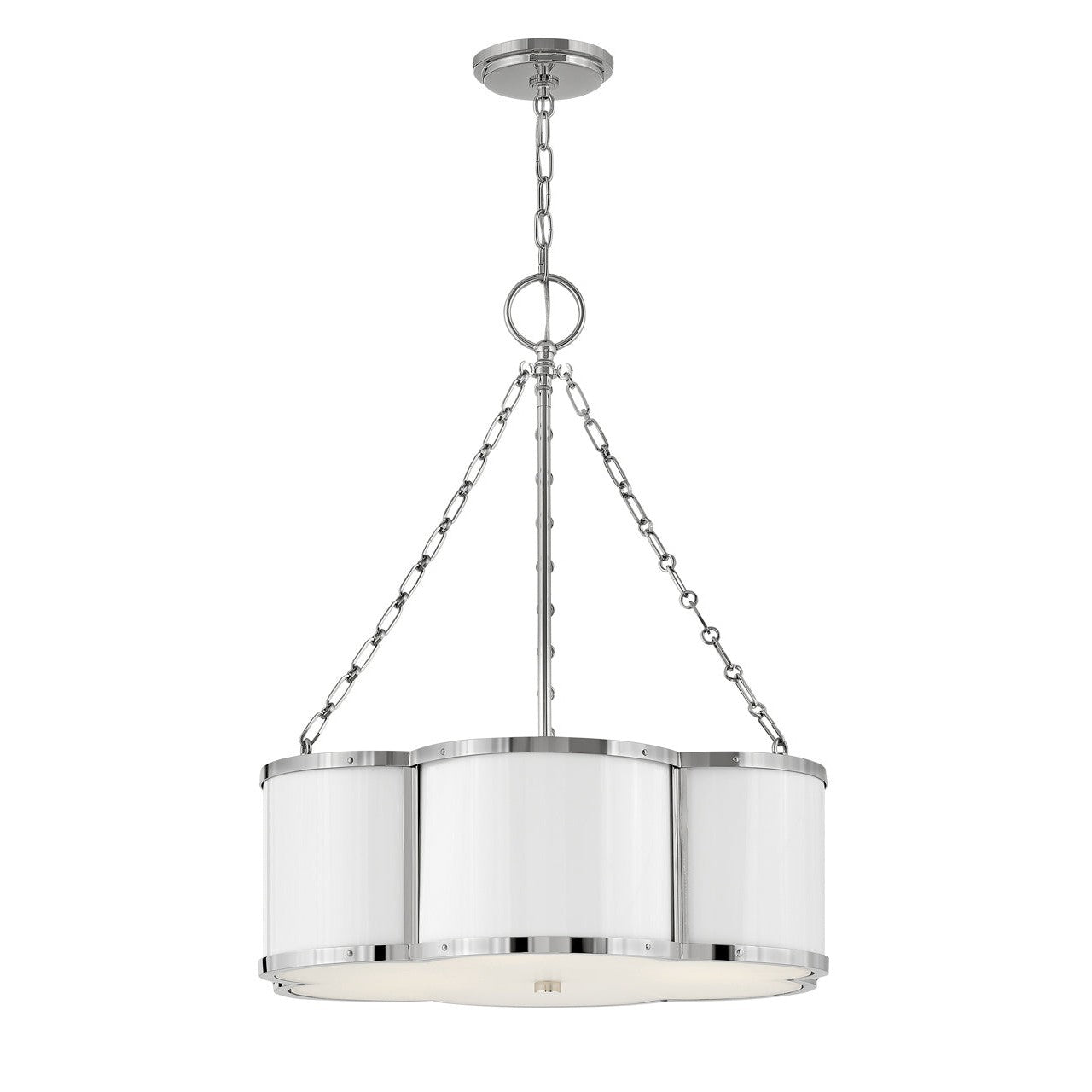 Hinkley - 4446PN - LED Pendant - Chance - Polished Nickel