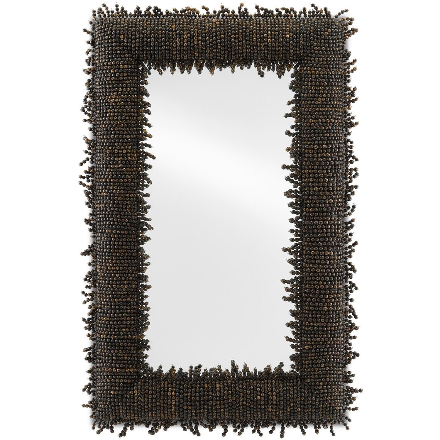 Currey and Company - 1000-0081 - Mirror - Pasay - Black/Mirror
