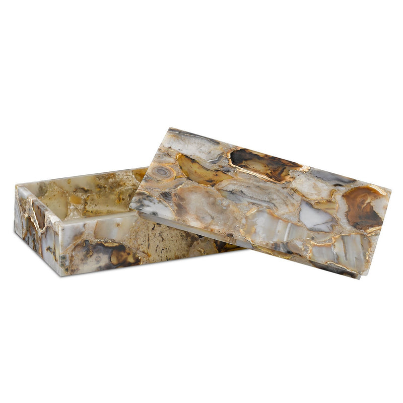 Currey and Company - 1200-0174 - Box - Malaga Collection - Black Agate