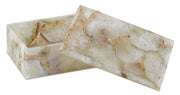 Currey and Company - 1200-0175 - Box - Benoit Collection - Natural Agate