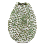 Currey and Company - 1200-0301 - Vase - Milione Collection - White/Green