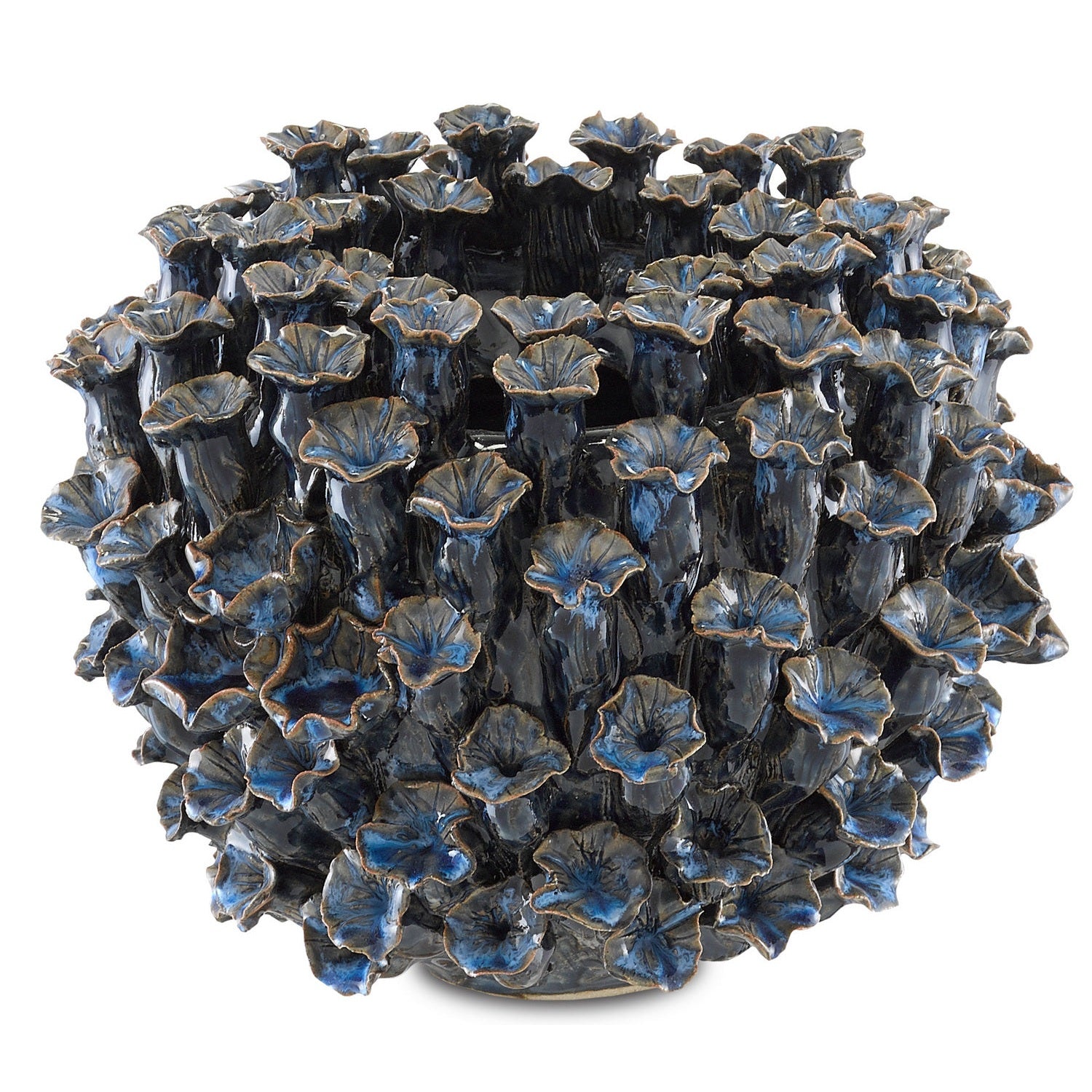 Currey and Company - 1200-0304 - Vase - Manitapi Collection - Blue