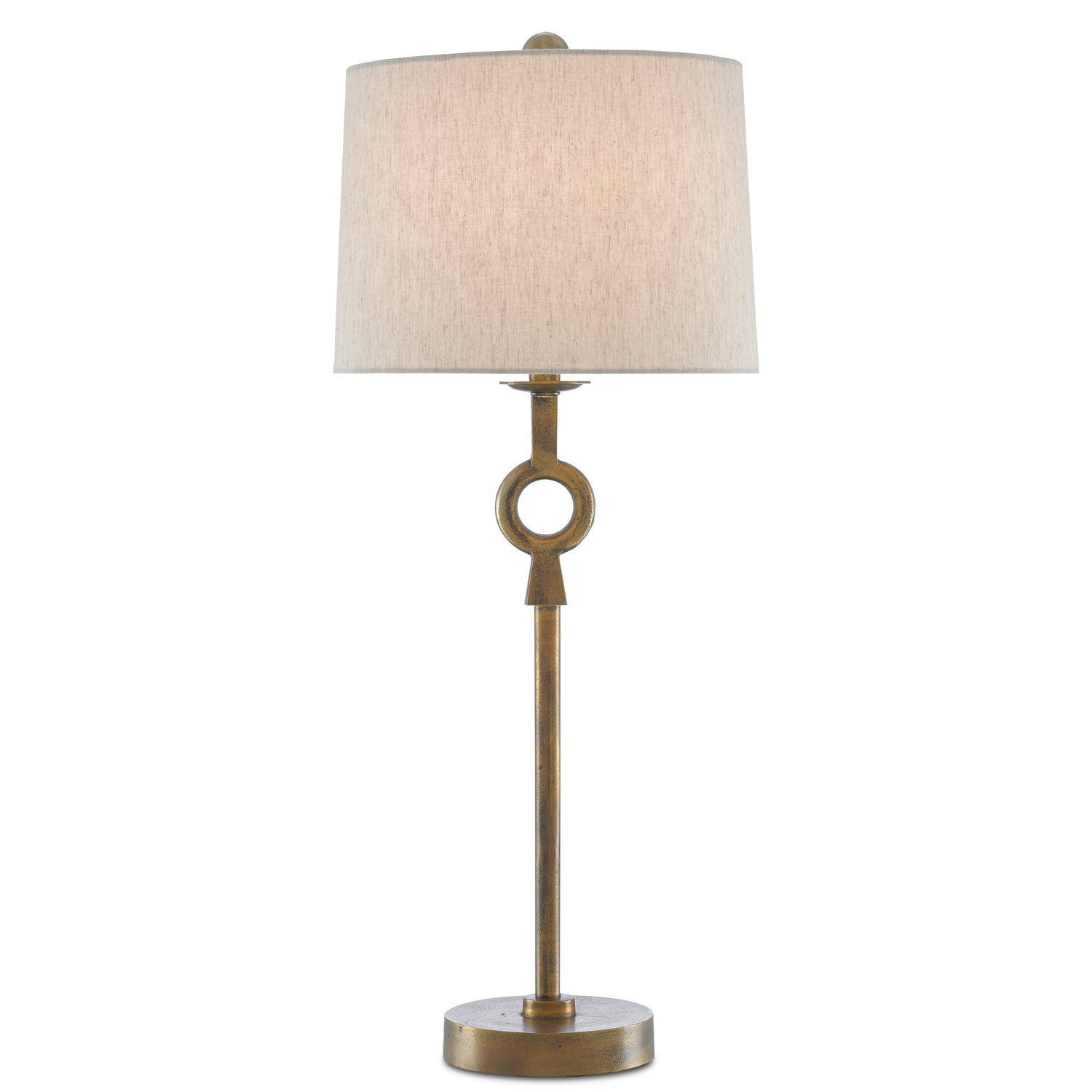 Currey and Company - 6000-0530 - One Light Table Lamp - Germaine Collection - Antique Brass