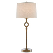 Currey and Company - 6000-0530 - One Light Table Lamp - Germaine Collection - Antique Brass