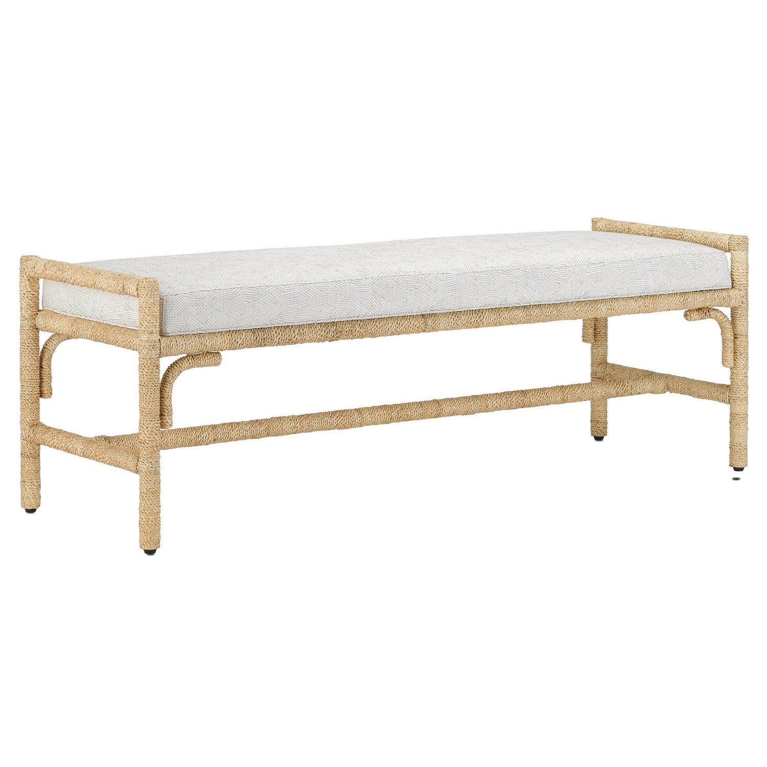 Currey and Company - 7000-1172 - Bench - Olisa Collection - Natural