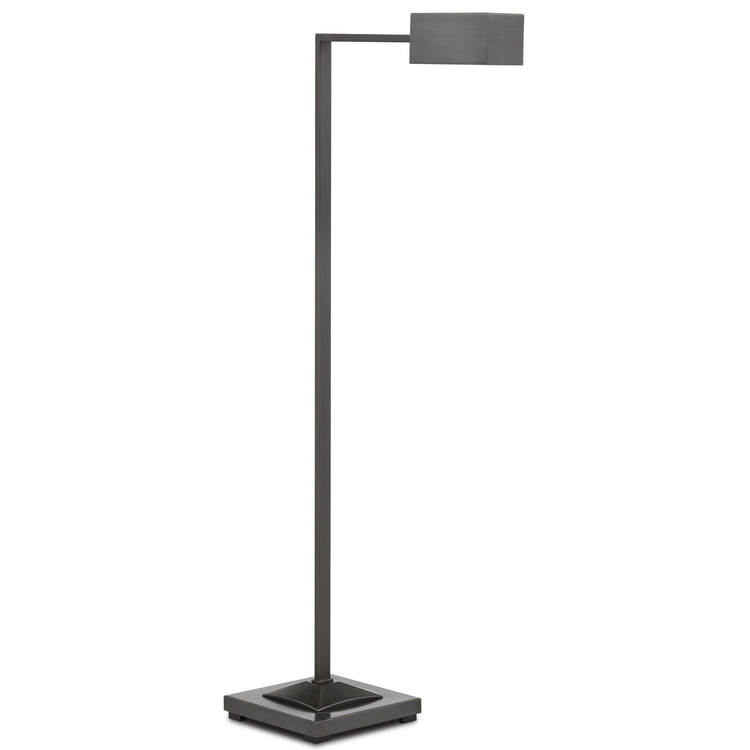 Currey and Company - 8000-0084 - One Light Floor Lamp - Ruxley Collection - Oil Rubbed Bronze