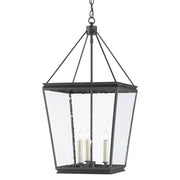 Currey and Company - 9000-0550 - Three Light Lantern - Ellerman Iron Lantern - Old Iron