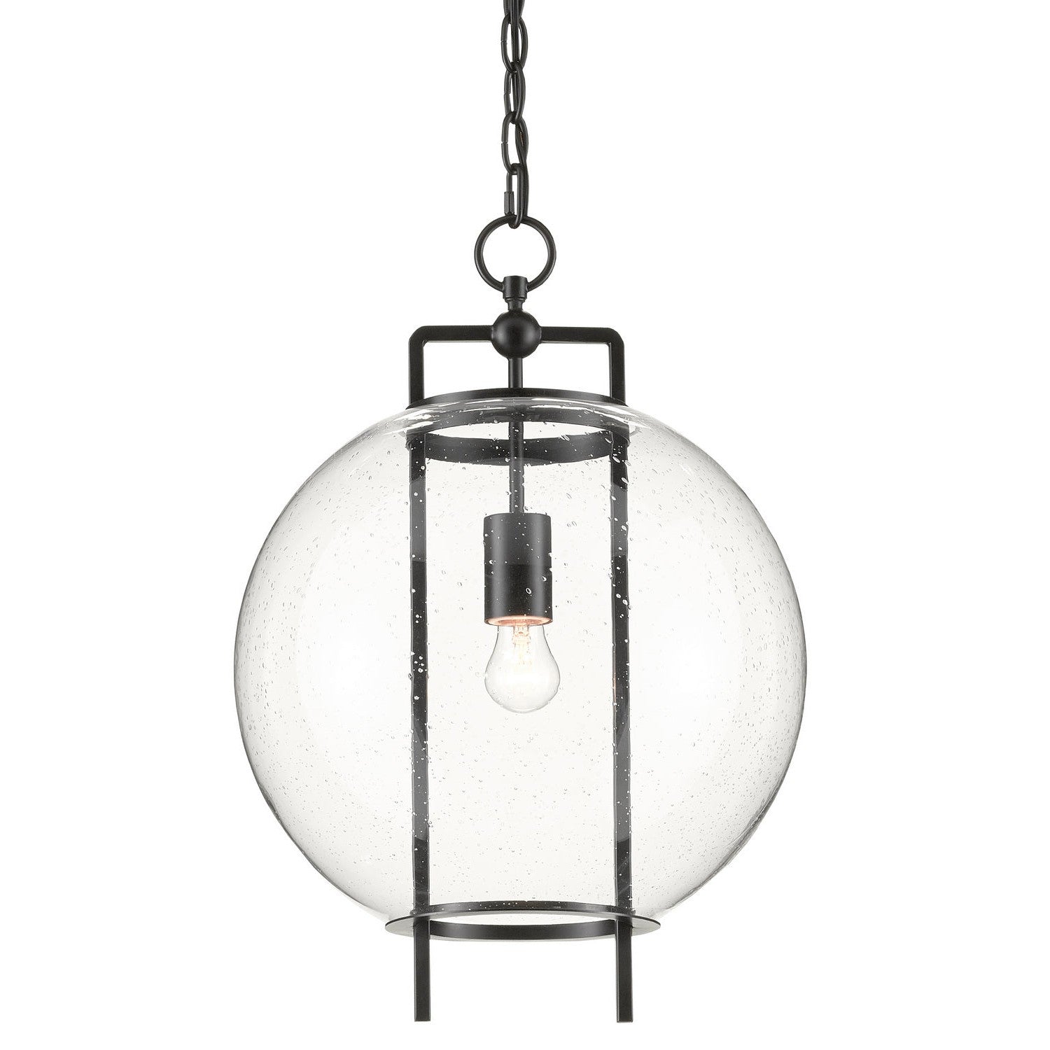 Currey and Company - 9000-0599 - One Light Pendant - Breakspear Collection - Antique Black