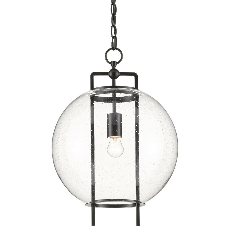 Currey and Company - 9000-0599 - One Light Pendant - Breakspear Collection - Antique Black