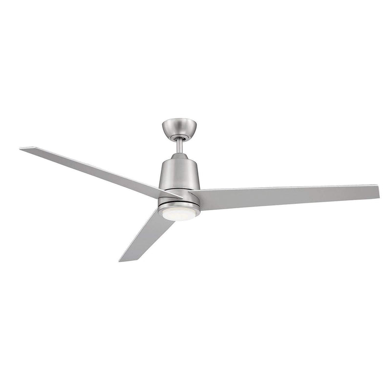 Meridian - M2013BNRV - 56"Ceiling Fan - Brushed Nickel