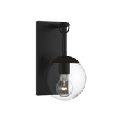 Meridian - M50029BK - One Light Outdoor Wall Sconce - Moutd - Matte Black