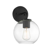 Meridian - M50044BK - One Light Outdoor Wall Sconce - Moutd - Matte Black