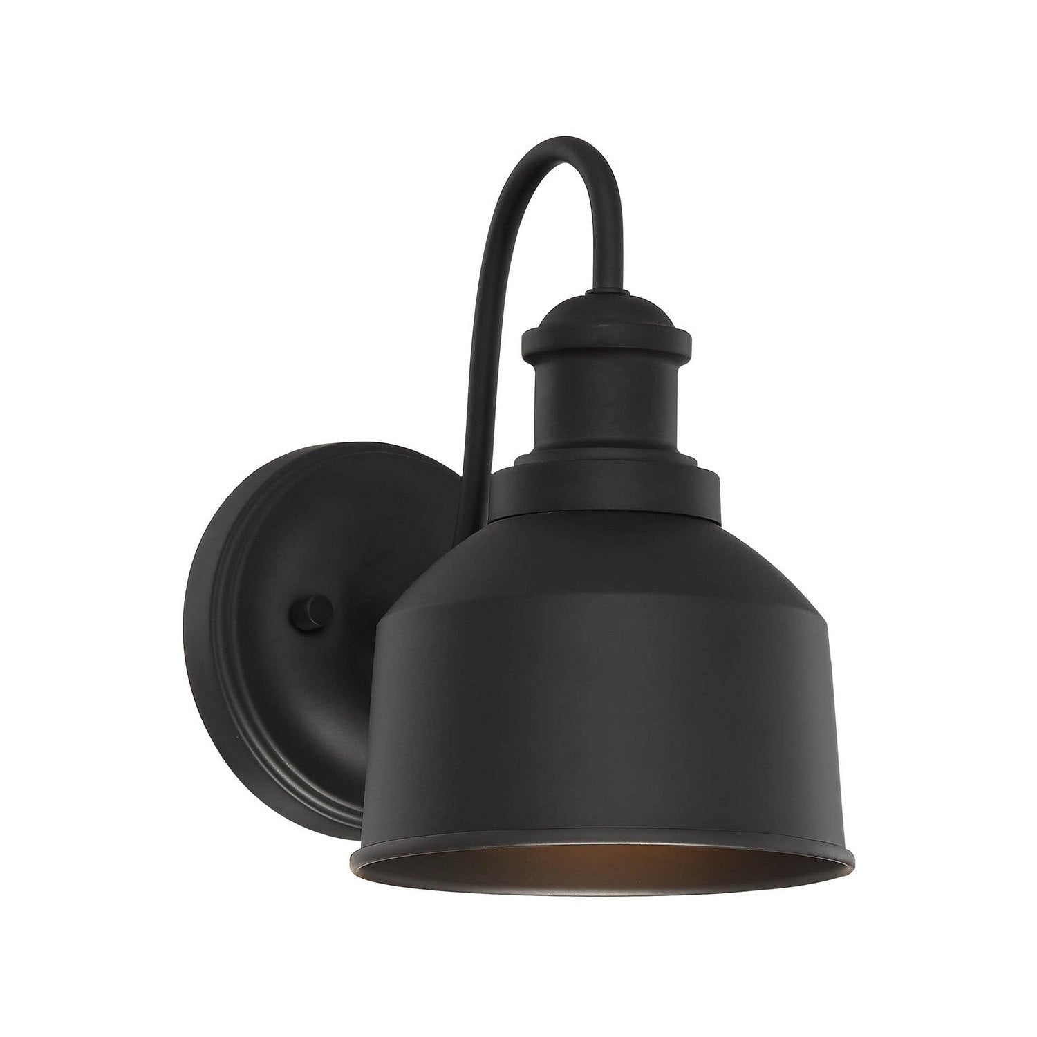 Meridian - M50046BK - One Light Outdoor Wall Sconce - Moutd - Matte Black