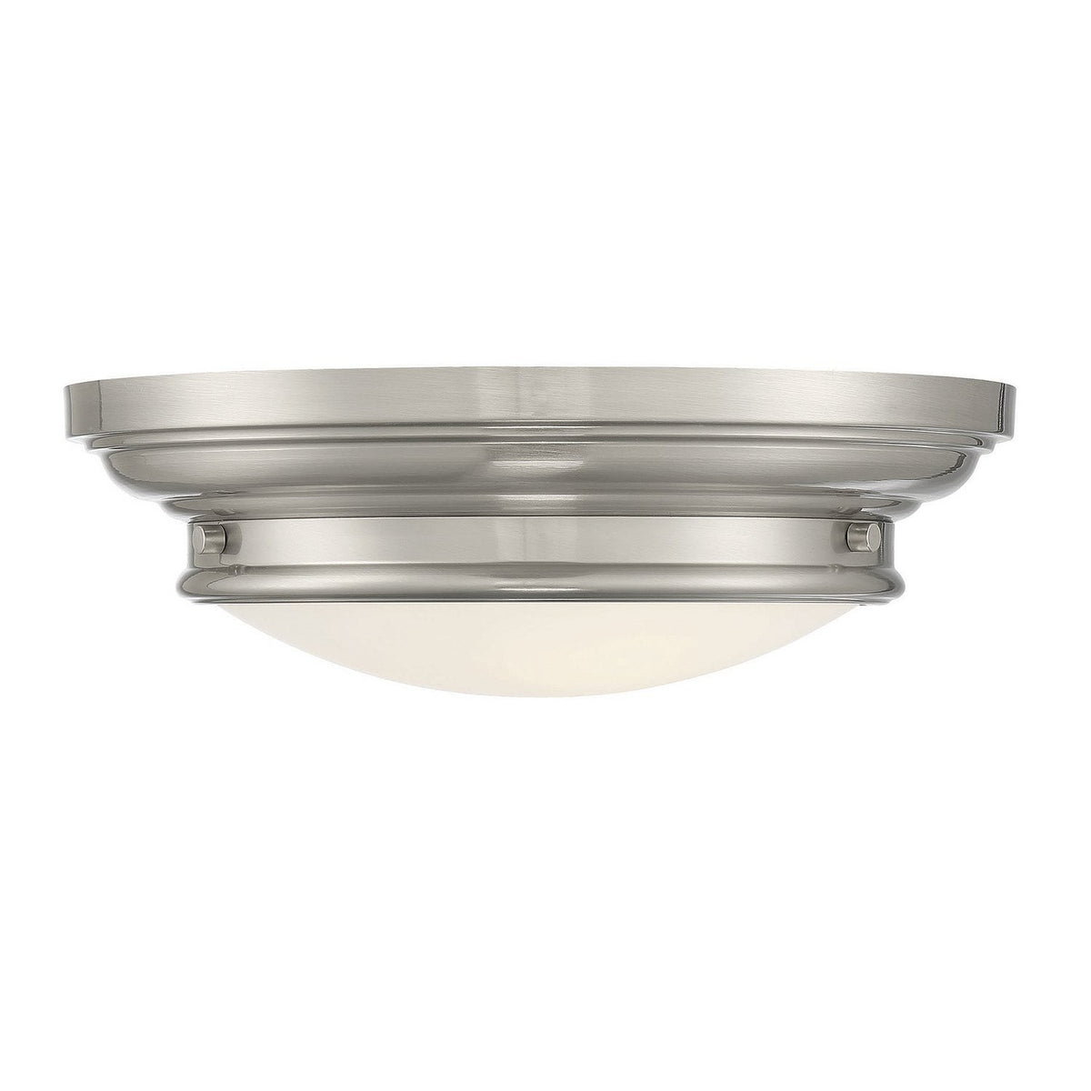 Meridian - M60063BN - Two Light Flush Mount - Brushed Nickel