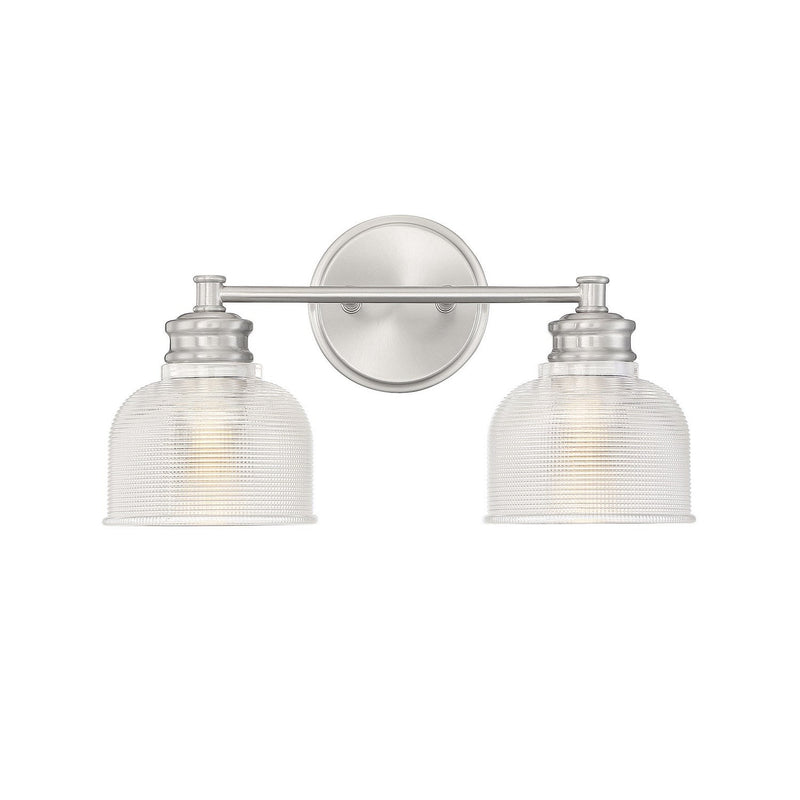 Meridian - M80034BN - Two Light Bathroom Vanity Light - Mbath - Brushed Nickel