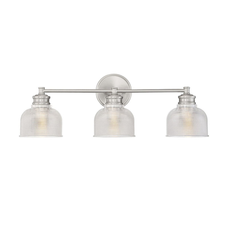 Meridian - M80035BN - Three Light Bathroom Vanity Light - Mbath - Brushed Nickel