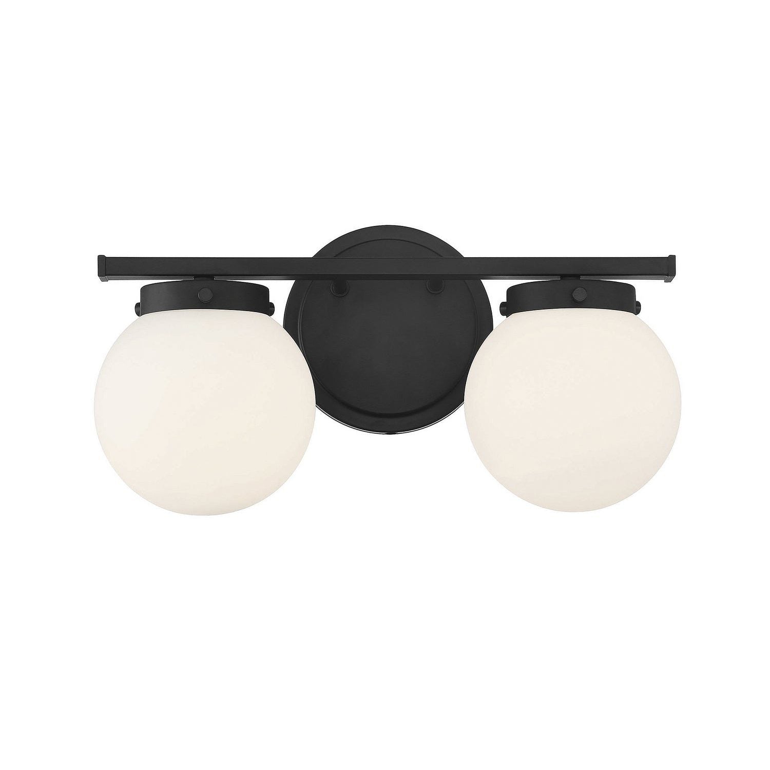 Meridian - M80047MBK - Two Light Bathroom Vanity Light - Matte Black
