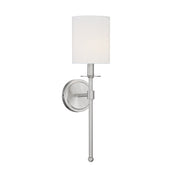 Meridian - M90057BN - One Light Wall Sconce - Brushed Nickel