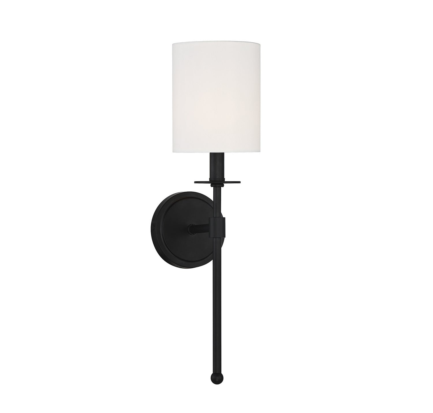 Meridian - M90057MBK - One Light Wall Sconce - Matte Black