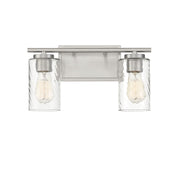 Meridian - M80037BN - Two Light Bathroom Vanity Light - Mbath - Brushed Nickel