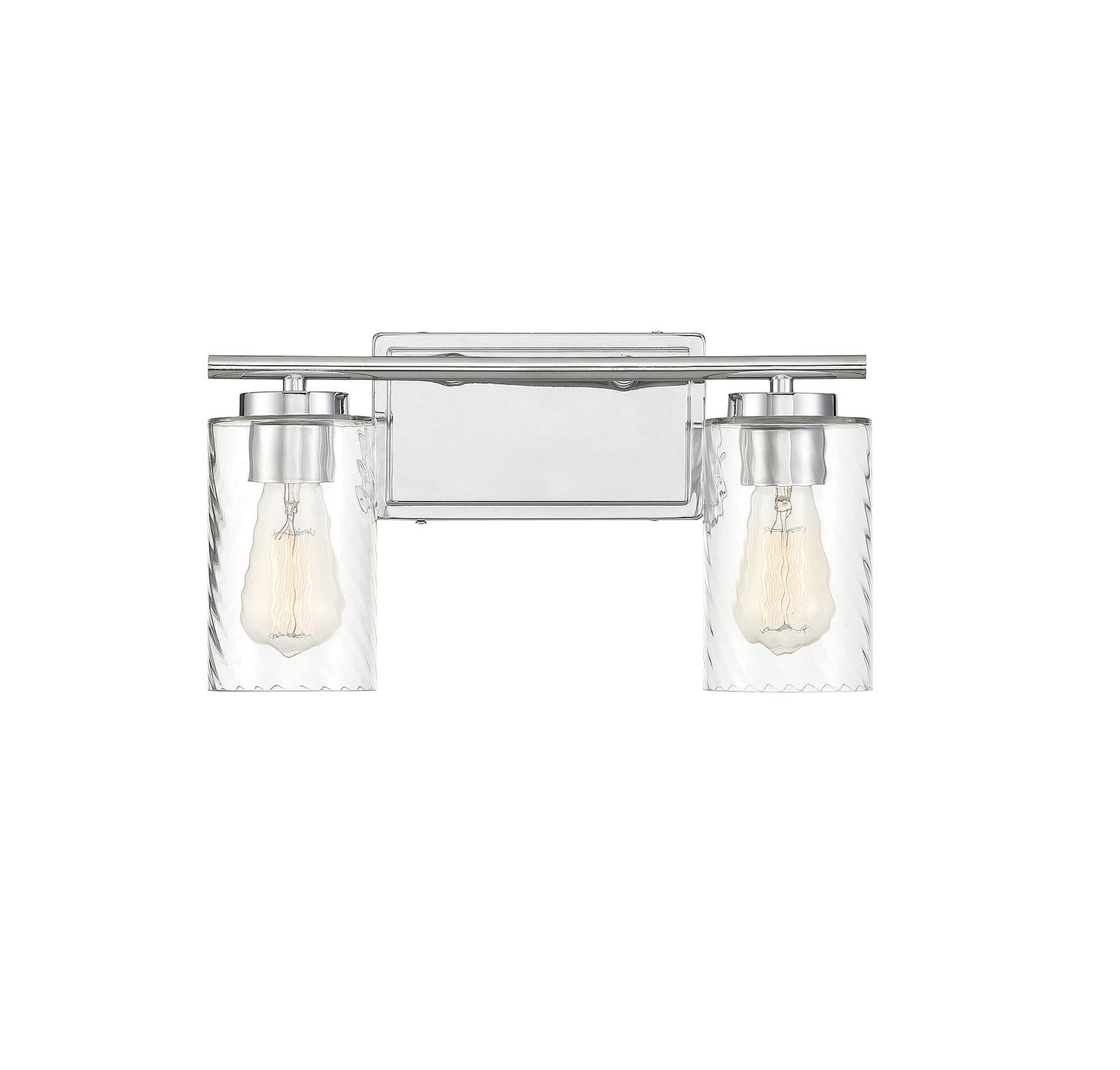 Meridian - M80037CH - Two Light Bathroom Vanity Light - Mbath - Chrome