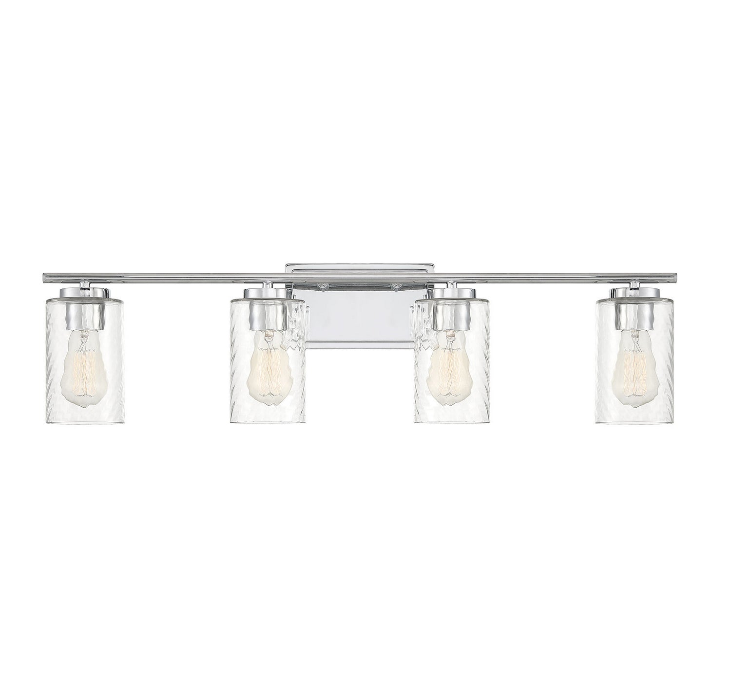 Meridian - M80039CH - Four Light Bathroom Vanity Light - Mbath - Chrome