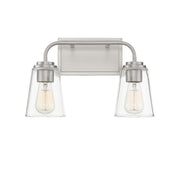 Meridian - M80043BN - Two Light Bathroom Vanity Light - Mbath - Brushed Nickel