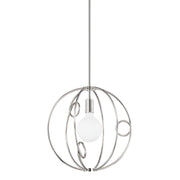 Mitzi - H485701S-PN - One Light Pendant - Alanis - Polished Nickel