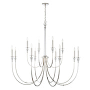 Capital Lighting - 441801PN - 12 Light Chandelier - Laurent - Polished Nickel