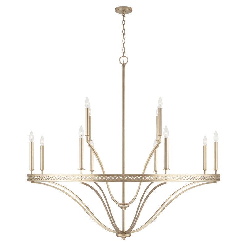 Capital Lighting - 443101WG - 12 Light Chandelier - Isabella - Winter Gold