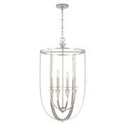 Capital Lighting - 541841PN - Four Light Foyer - Laurent - Polished Nickel