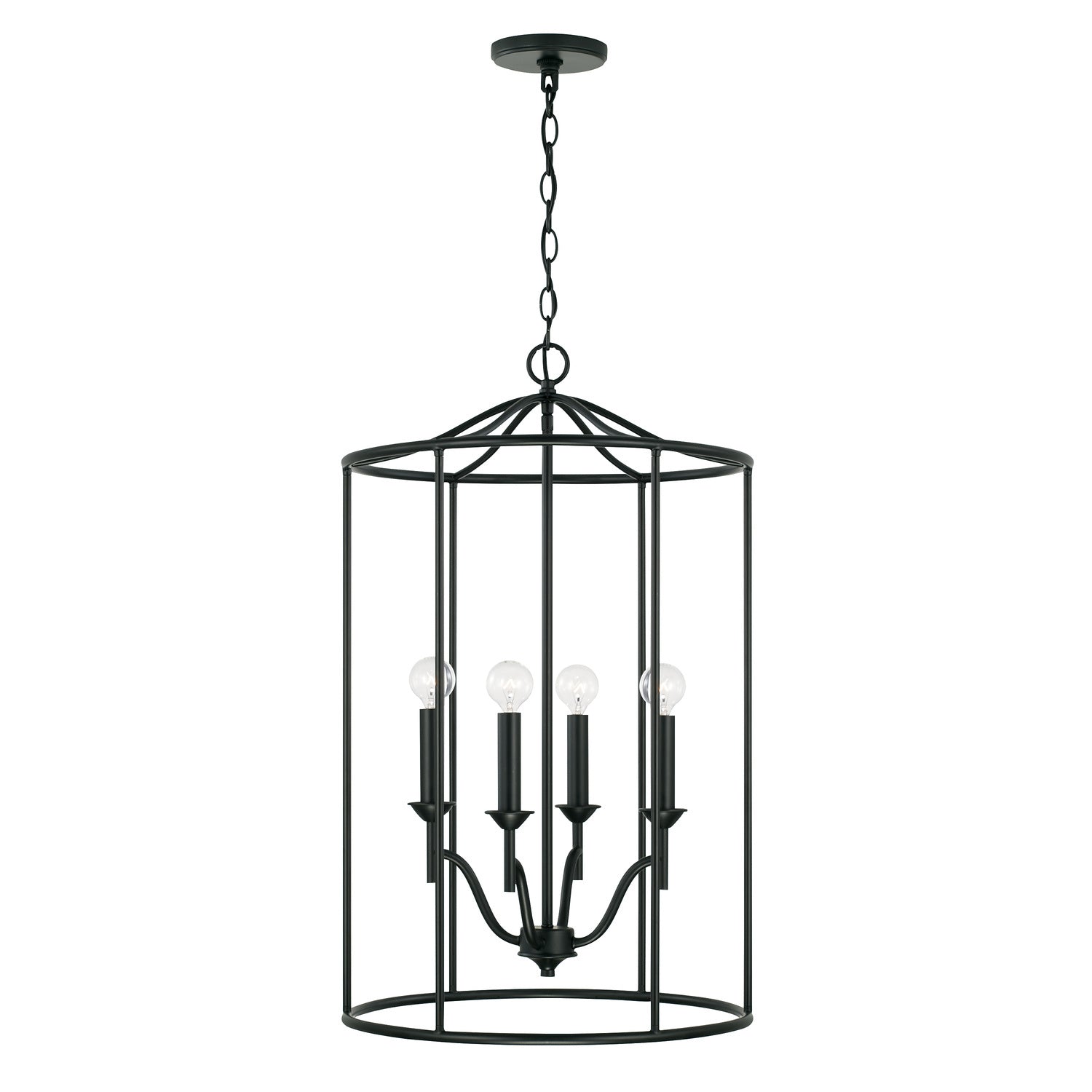 Capital Lighting - 542041MB - Four Light Foyer - Peyton - Matte Black