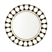 Capital Lighting - 741101MM - Mirror - Mirror - Black Rope and Patinaed Brass