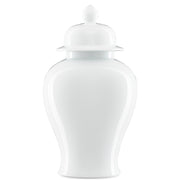Currey and Company - 1200-0222 - Jar - Imperial Collection - Imperial White