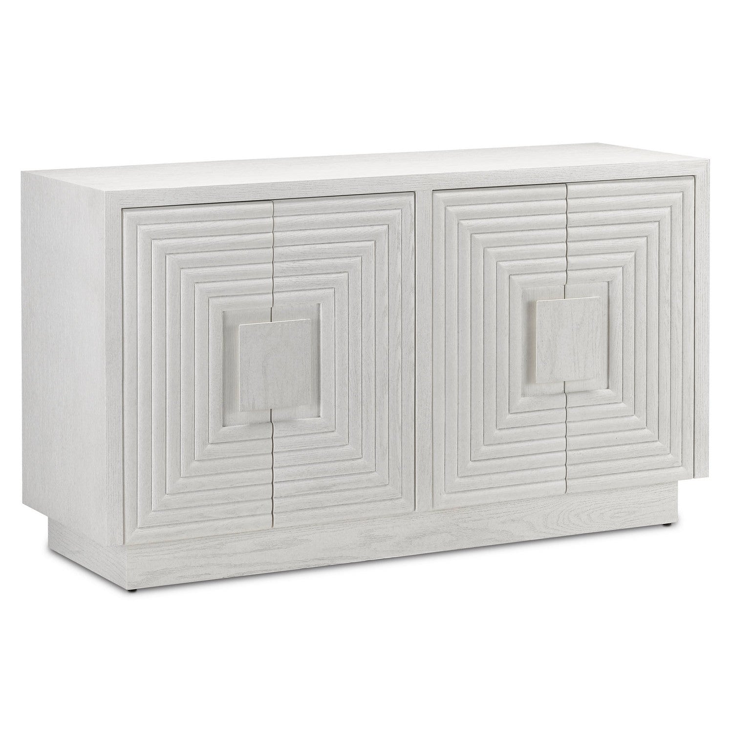 Currey and Company - 3000-0151 - Cabinet - Morombe Collection - Cerused White
