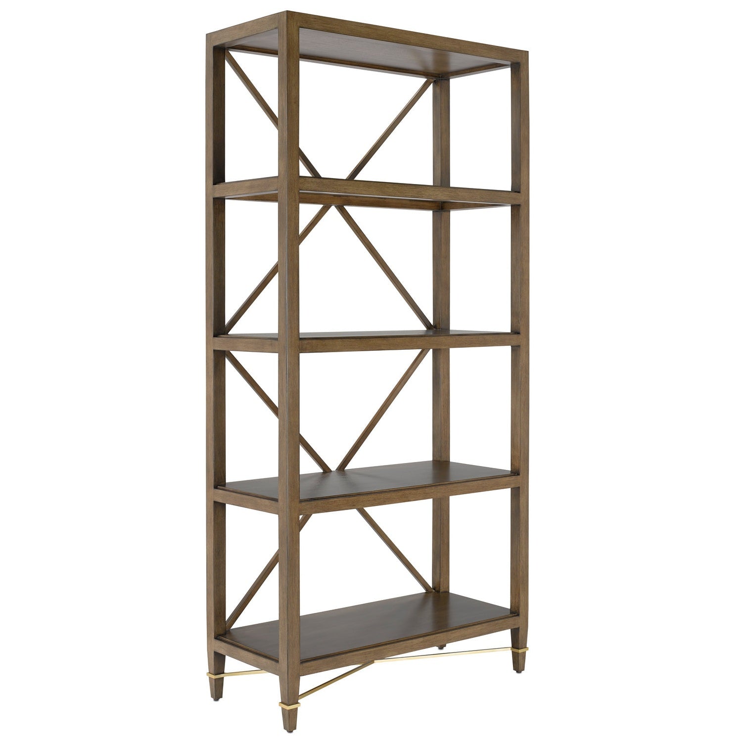 Currey and Company - 3000-0154 - Etagere - Verona Collection - Chanterelle/Champagne