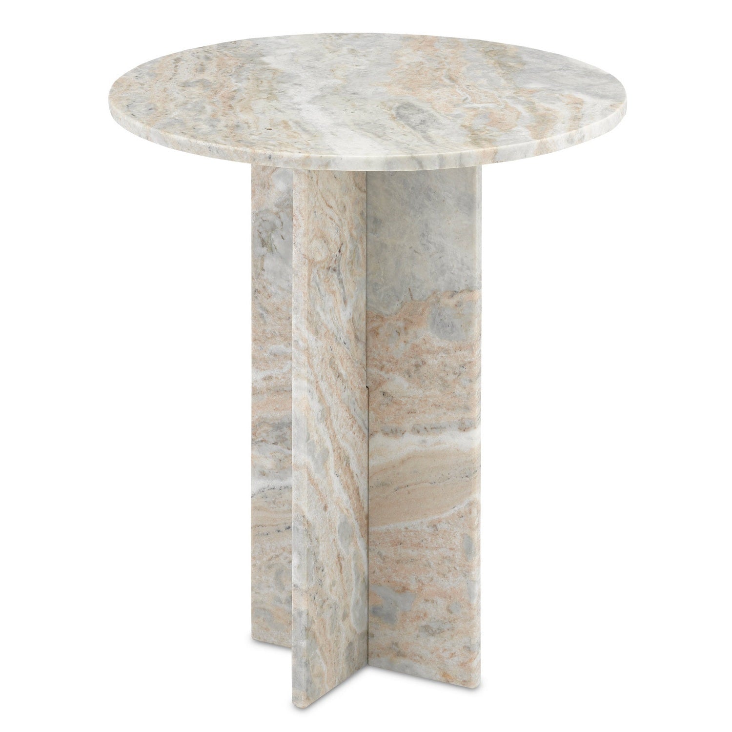 Currey and Company - 3000-0183 - Accent Table - Harmon Collection - Natural
