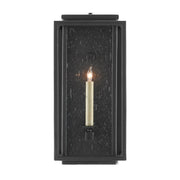 Currey and Company - 5500-0040 - One Light Outdoor Wall Sconce - Wright Collection - Midnight