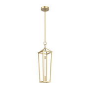 Alora - PD317120NB - LED Pendant - Delphine - Natural Brass