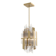 Alora - PD318020TG - LED Pendant - Rowland - Titanium Gold