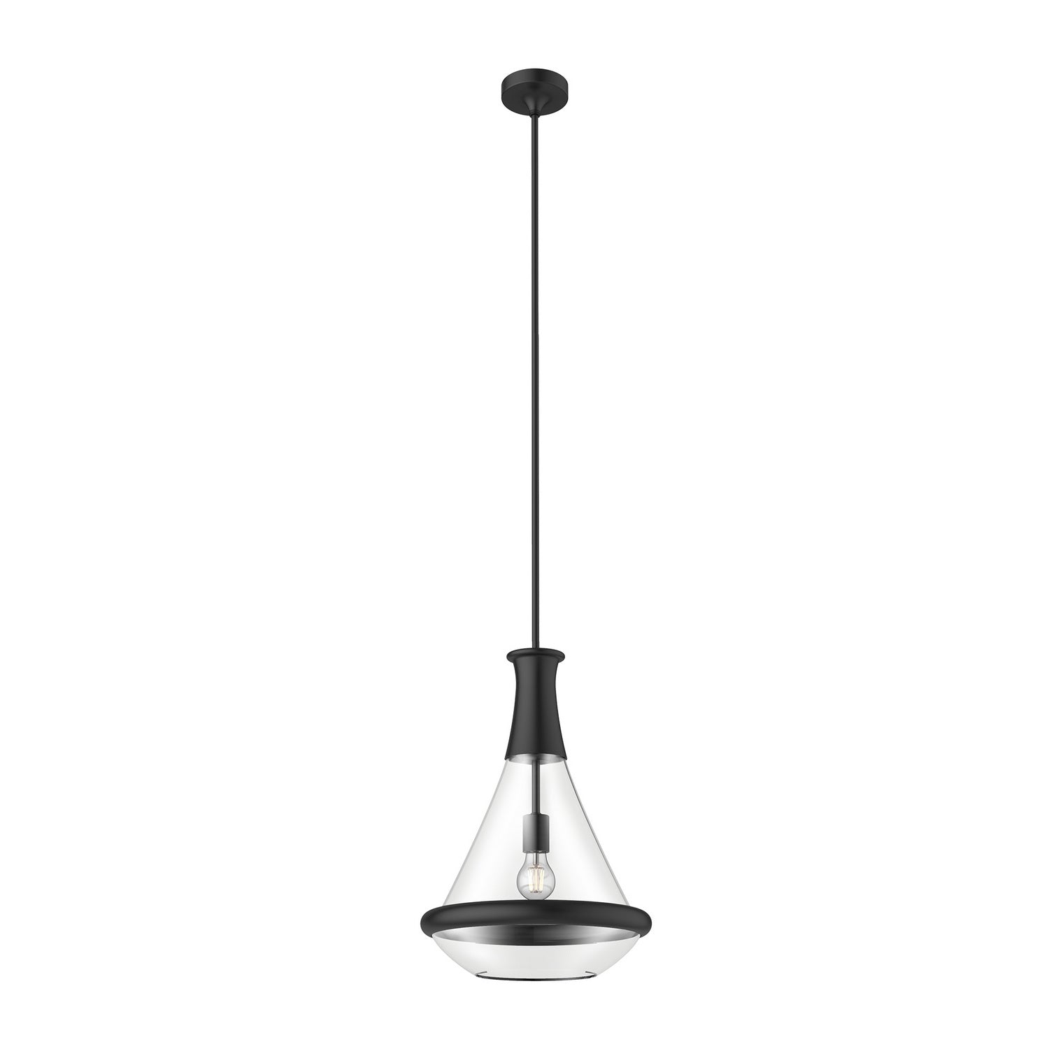 Alora - PD361014MB - Pendant - Marcel - Matte Black