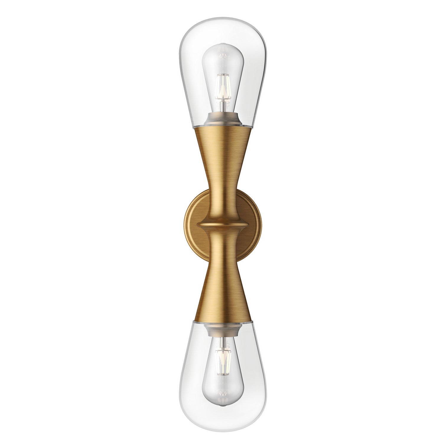 Alora - WV361002VB - Bathroom Fixtures - Marcel - Vintage Brass